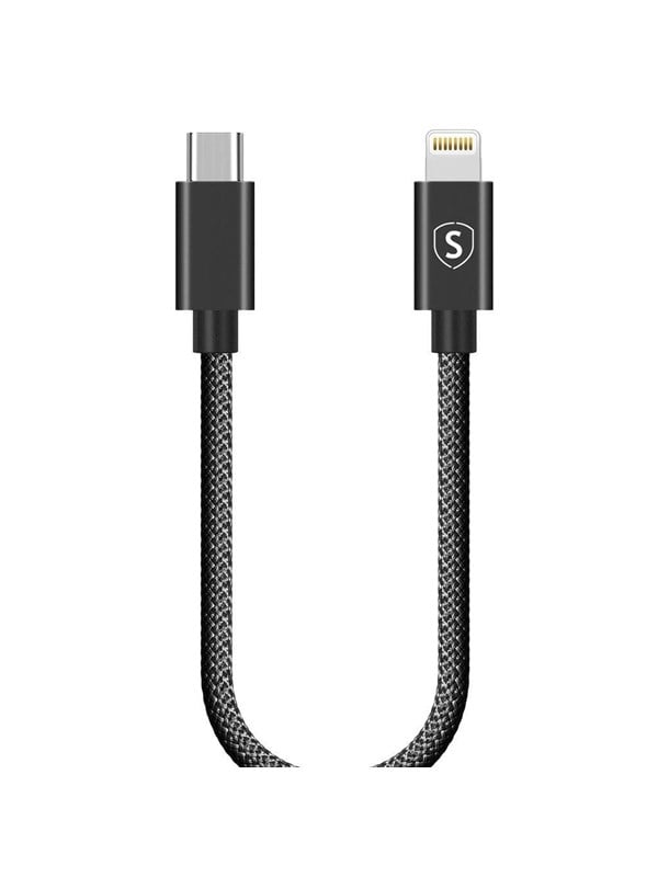 SiGN USB-C to Lightning Cable 20W 025m - Black
