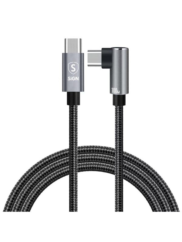 SiGN USB-C to USB-C Cable 2m 100W - Black
