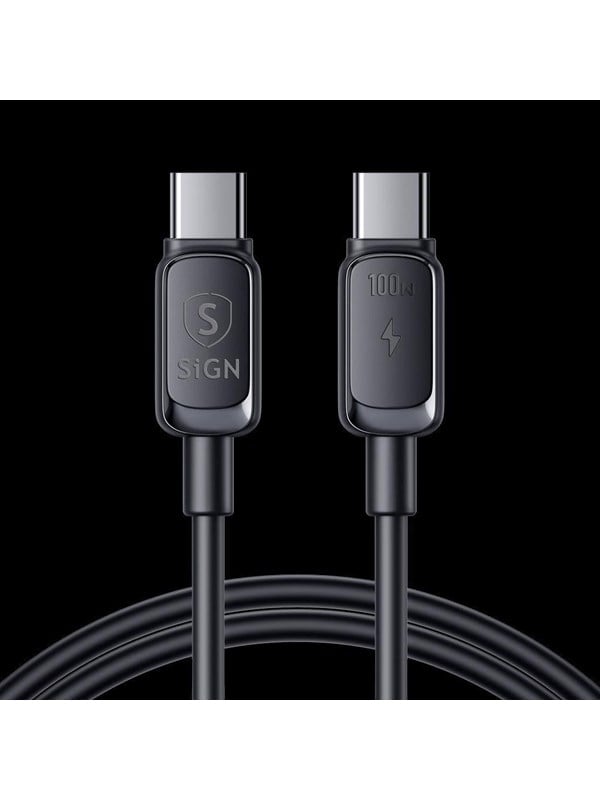 SiGN USB-C to USB-C Cable 100W 3m - Black