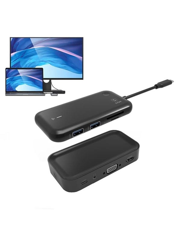 SiGN USB-C Hub  Bluetooth Receiver 10W 1080P - B USB-Hubs