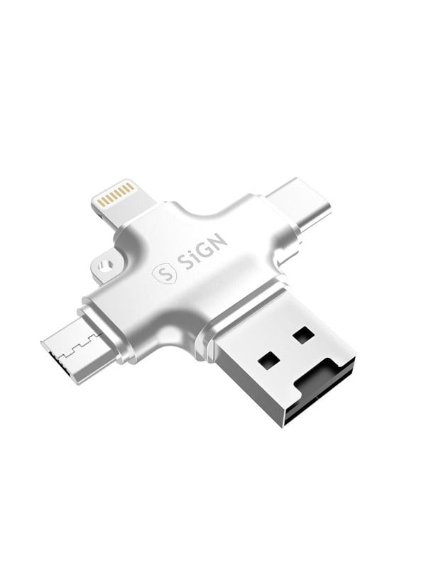 SiGN Micro SD Memory Card Reader for Mobile USB-C