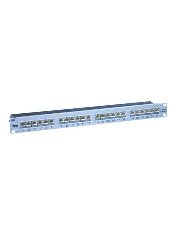 Metz Connect E-Dat C6a 24 Port Patchfeld 1He Lsa 130855C-E - Bild 4