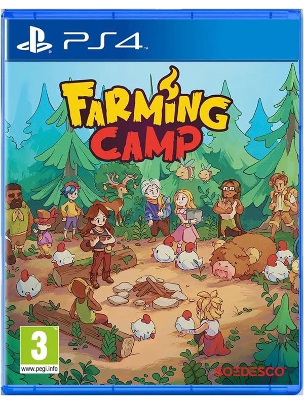 Farming Camp - Sony PlayStation 4 - Simulator - PEGI 3