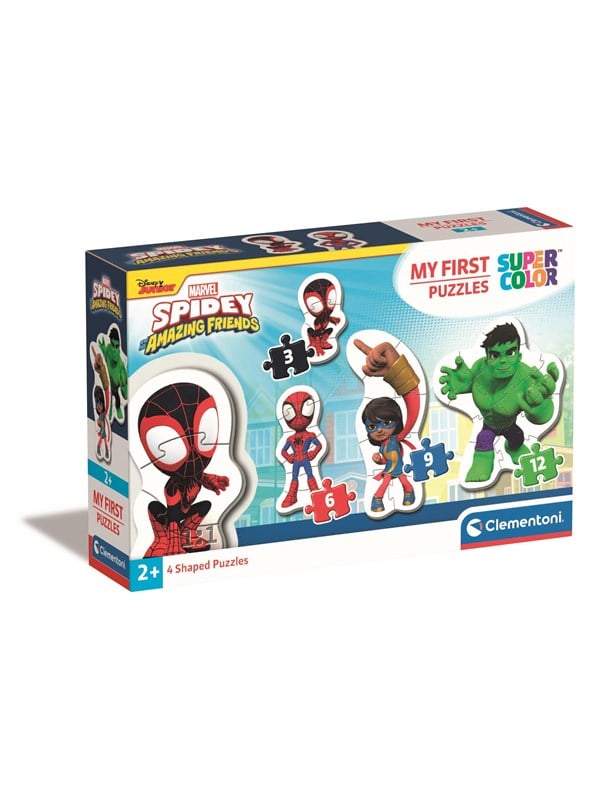 Clementoni Puzzle Mein erstes Spidey Marvel 3 6 9 und 12