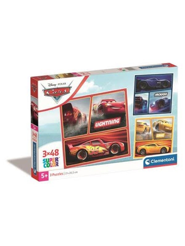 Clementoni Puzzle Cars 3x48 Teile