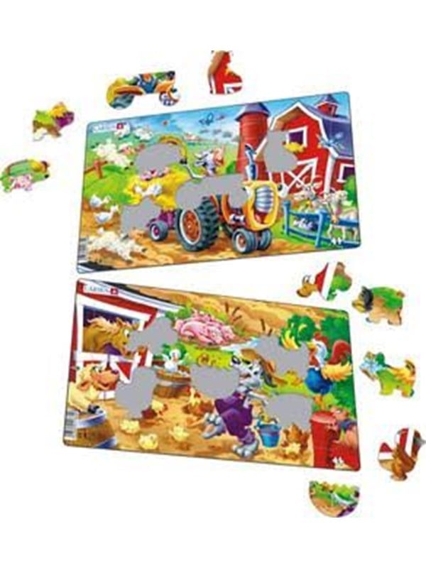 Larsen Puzzles Puzzle Bauernhof - 16-teilig Midi 285 cm