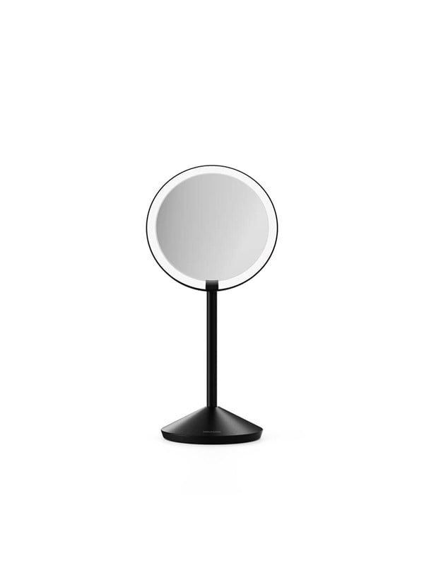 Simplehuman Sensor Mirror Fold klappbarer Kosmetikspiegel  5x  mattschwarz