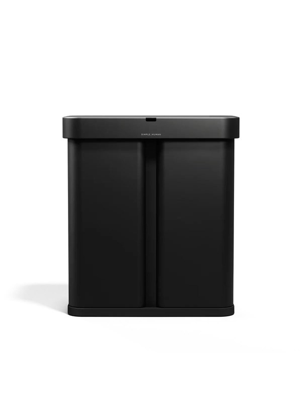 Simplehuman Sensor-Abfalltrennsystem  58 L  mattschwarz