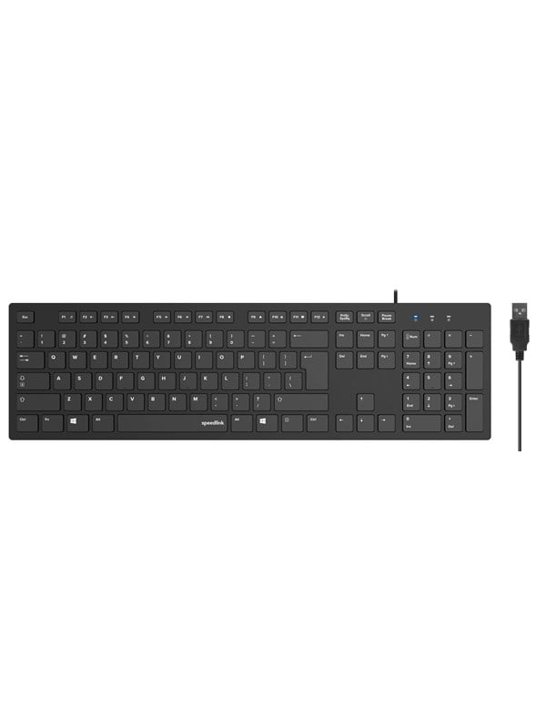 Speed-Link Speedlink NIALA Keyboard US Layout - Zwart