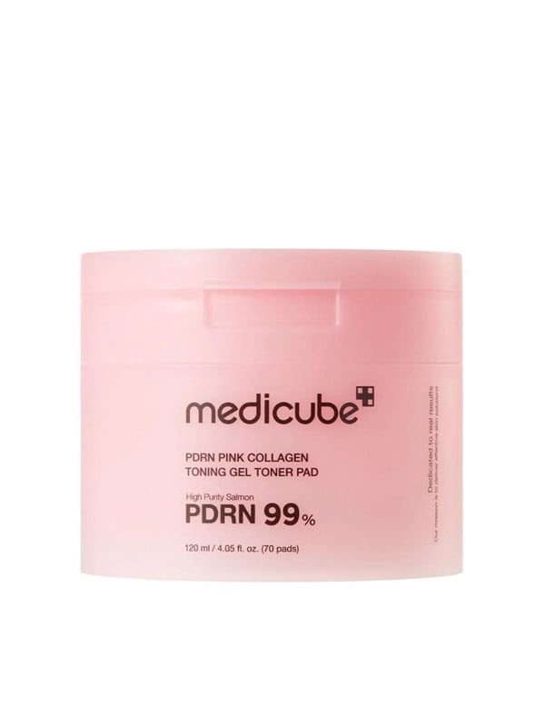 medicube Disques en gelée ADN de saumon PDRN Collagène rose 70 disques