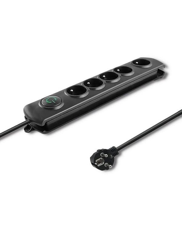 Qoltec - surge protector - 3680 watt