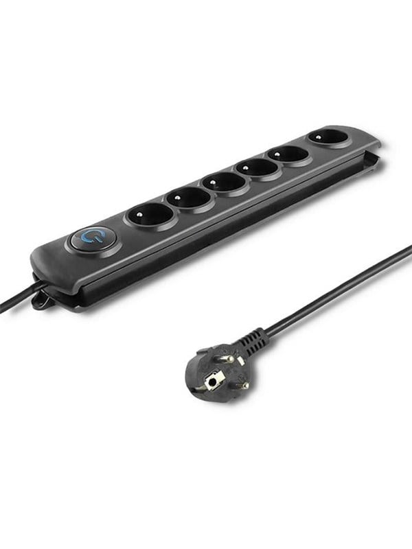 Qoltec Quick Switch - surge protector - 3680 watt