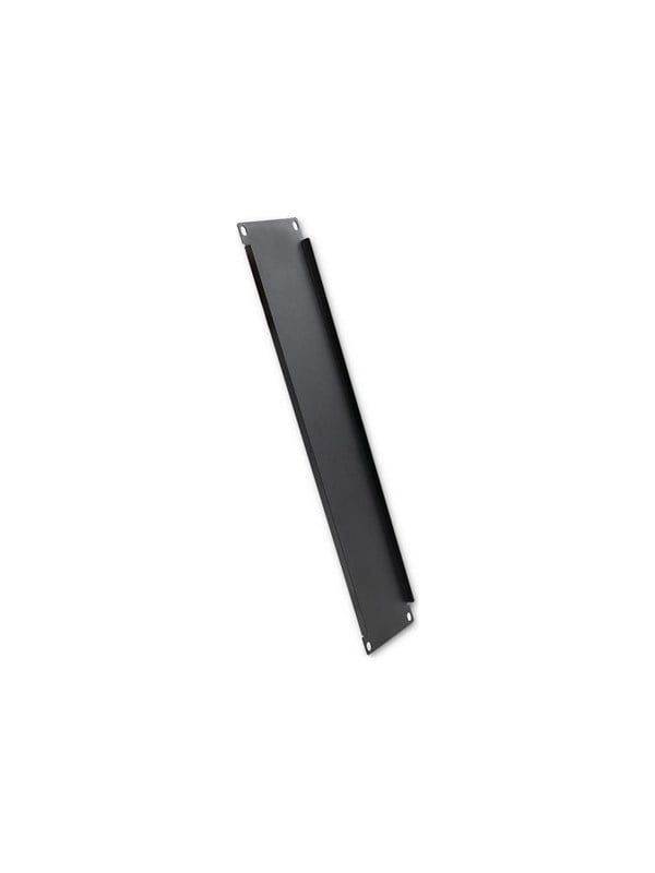 Qoltec - rack blanking panel - solid steel - 2U