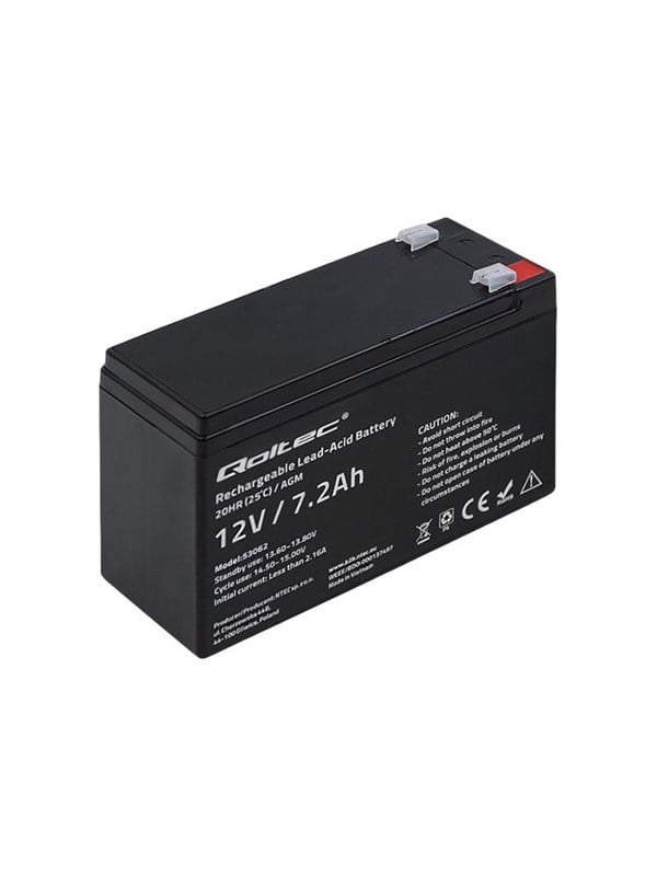 Qoltec - UPS battery - Lead Acid - 72 Ah