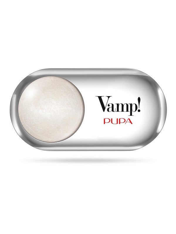 PUPA Milano Vamp Eyeshadow 401 - White Snow- WetDry