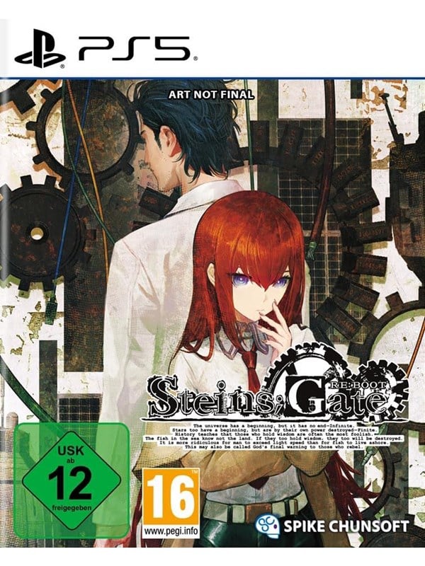 SteinsGate ReBoot - Sony PlayStation 5 - Visual Novel - PEGI 16