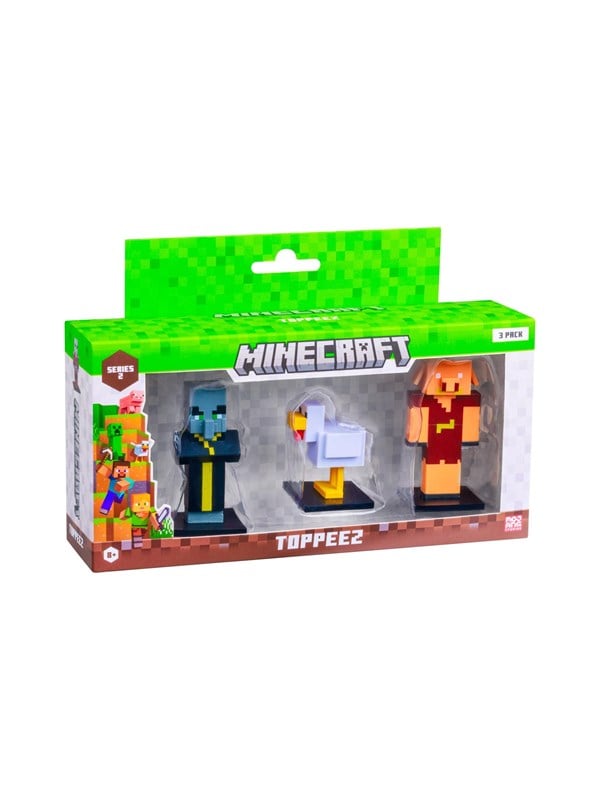 Minecraft Serie 2 - 3-teiliges Figuren-Set