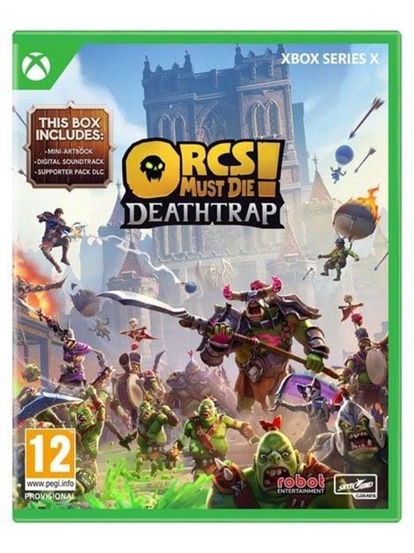 Orcs Must Die - Deathtrap - Microsoft Xbox Series X - Real Time Strategy - PEGI 12