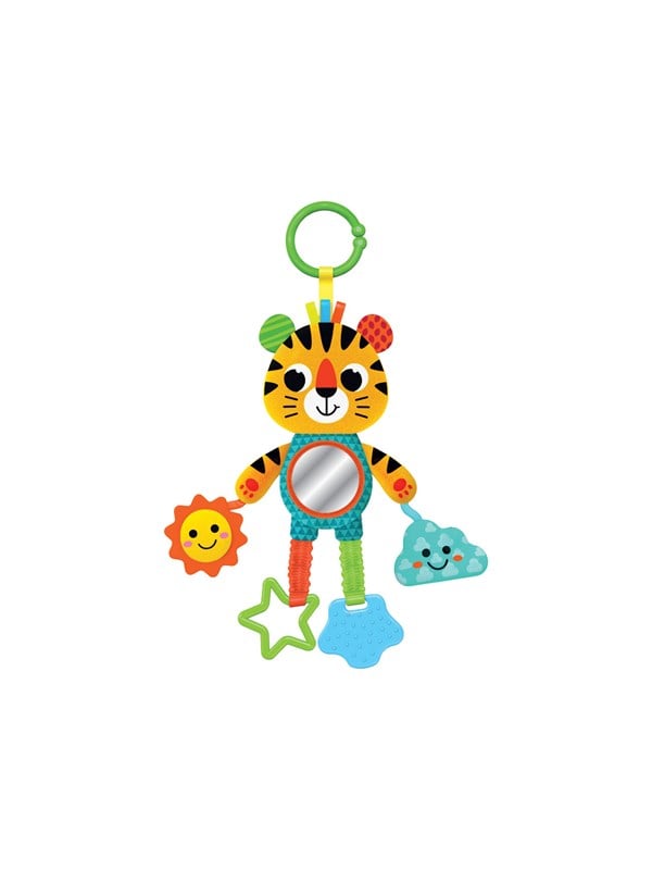 Kids Hits Be Busy Tiger - Weiches sensorisches Babyspielzeug