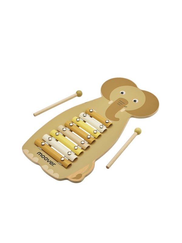 Moover Elefant Holz-Xylophon fr Kinder