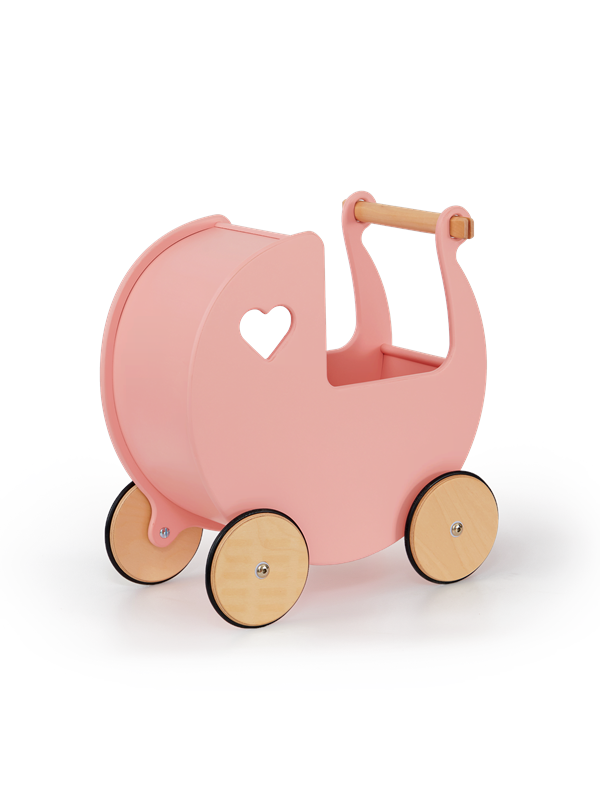 Moover Klassischer Puppenwagen - Rosa