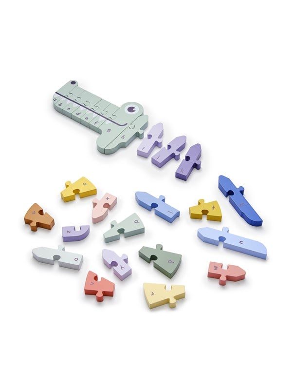 Moover ABC Krokodil Regenbogen-Puzzle