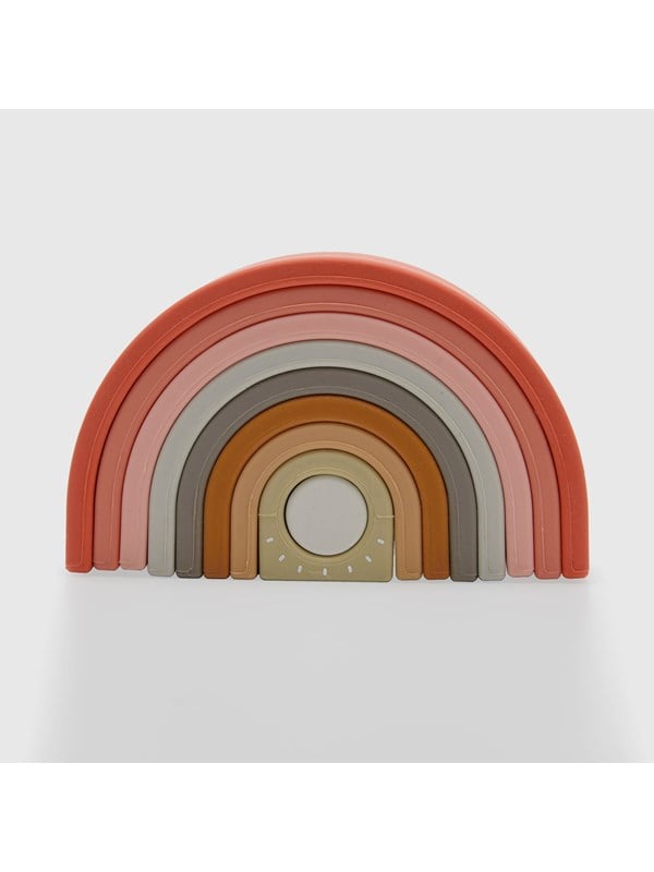 Moover Rosa Silikon-Regenbogen-Spielzeug