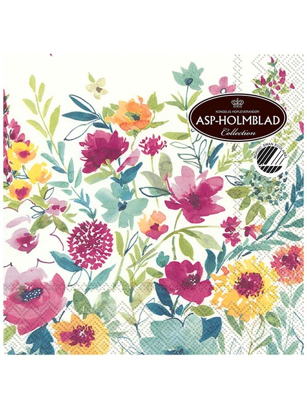 Asp-Holmblad 20stk Servietter 33cm 3-lag LIV