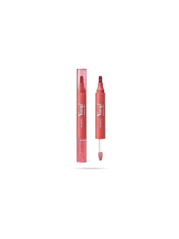 PUPA Milano Vamp Marker Duo 004 -  Spicy Raspberry