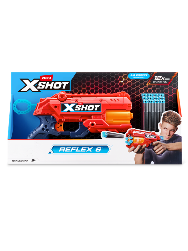 X-shot Reflex 6 w6 darts