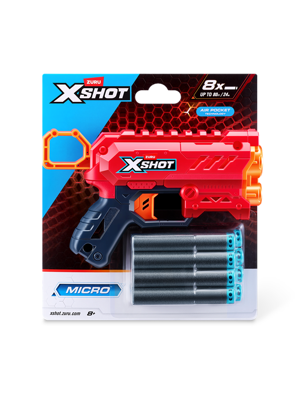 X-shot Micro 20 Color Card12pcsPDQ