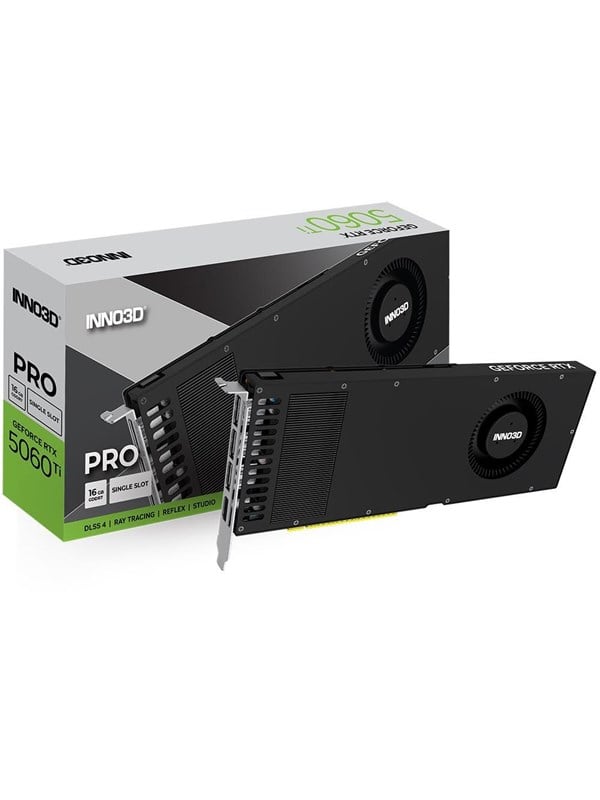 Inno3D GeForce RTX 5060 Ti PRO Single Slot - 16GB GDDR7 RAM - Grafikkarte