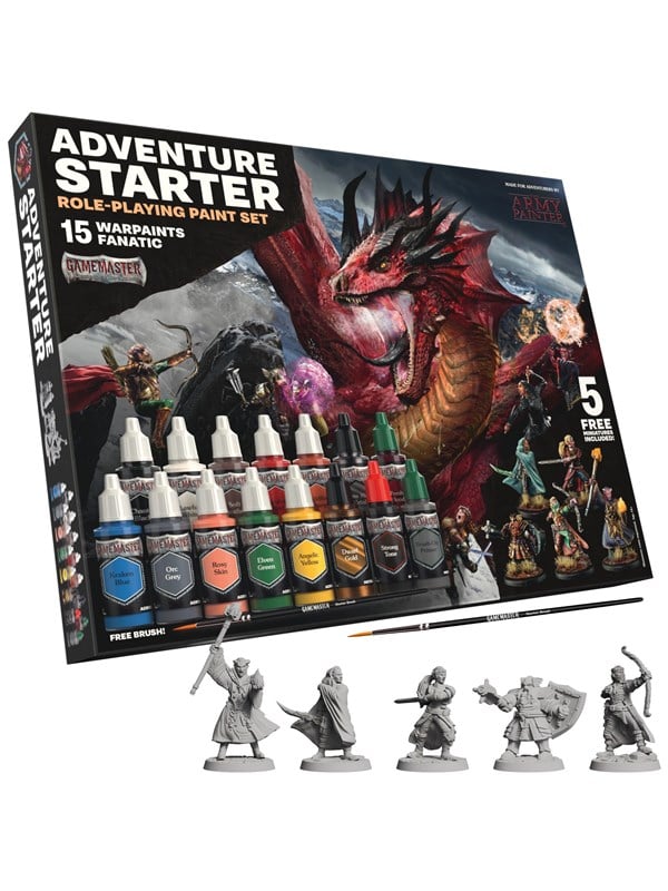 The Army Painter GameMaster Adventure Starter Role-playing Paint S