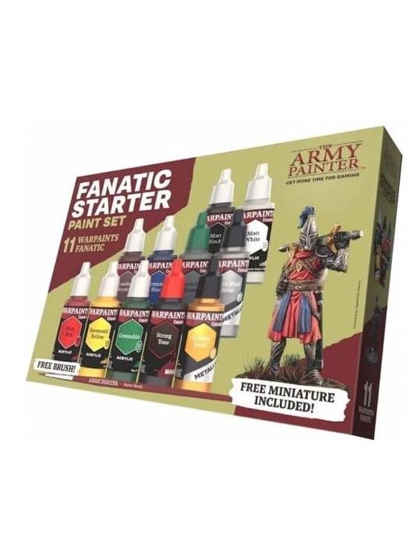The Army Painter Warpaints Fanatic Starter Paint Set