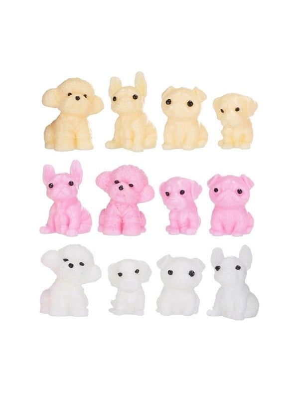 WHL 4CM SQUISHY HVALP 12 ASS