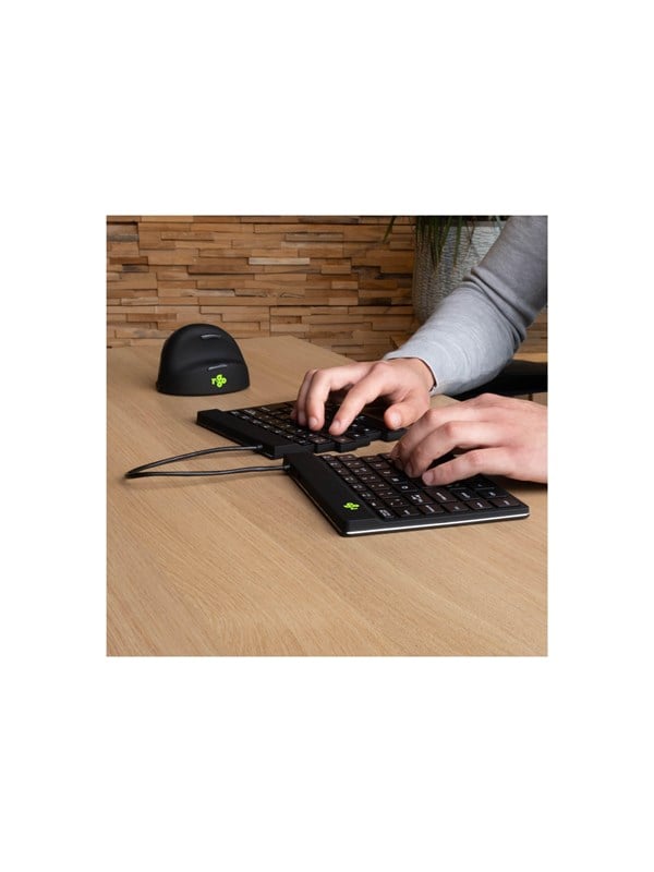 R-Go Tools R-Go Ergonomic Keyboard Split break - Tastatur - Englisch UK - Schwarz