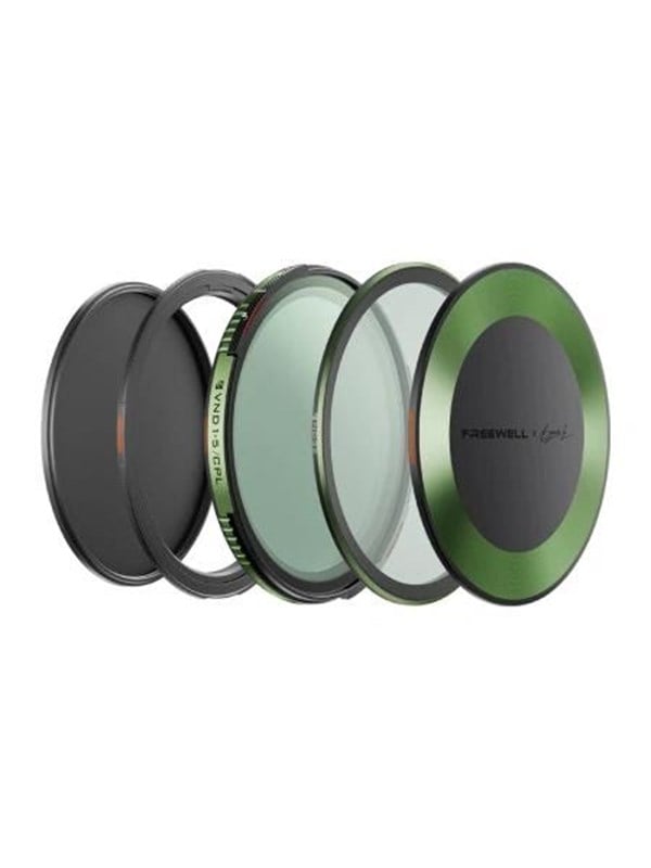 Freewell X Brandon Li Magnetische VND/CPL-filterkit met ND32-filter met 1-10 stops, 67/72/77/82/86/95MM fotografieaccessoires