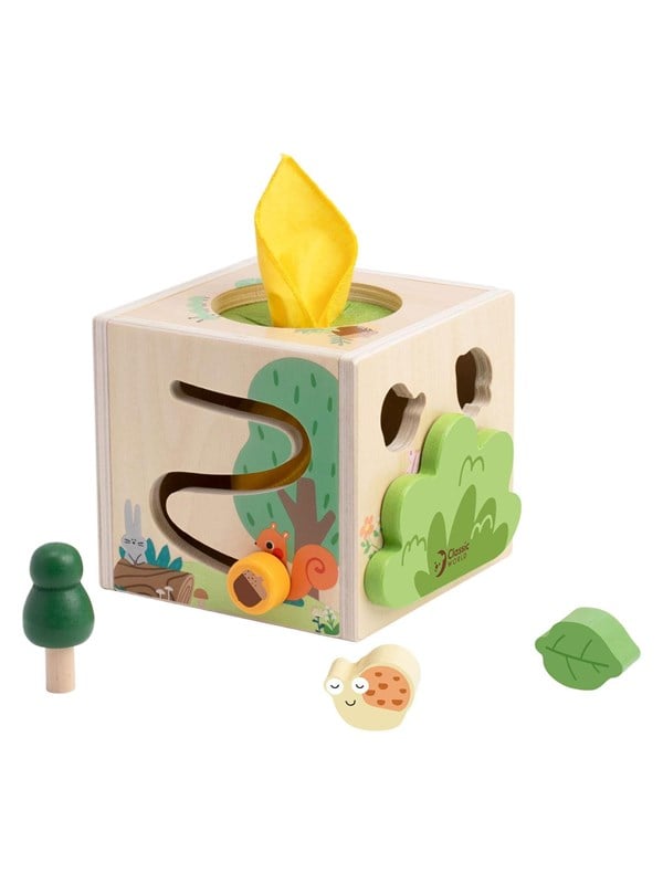 Classic World Wooden Toy Box Garden Secret