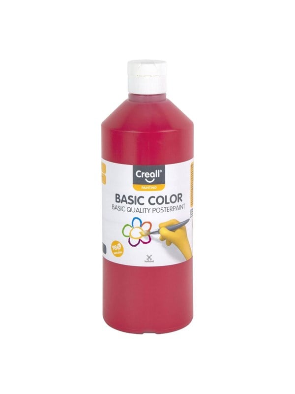 Creall School Paint Dark Red - 500ml