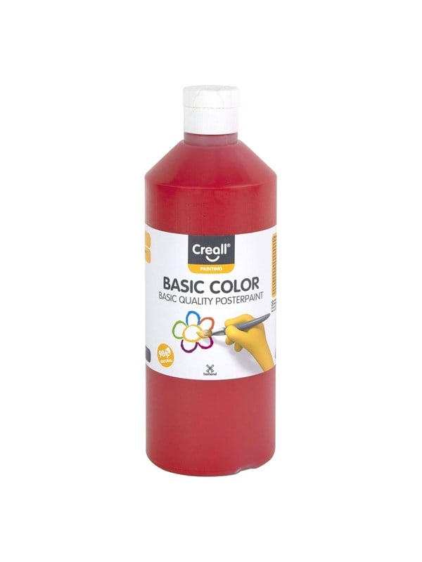 Creall School Paint Primary Red - 500ml