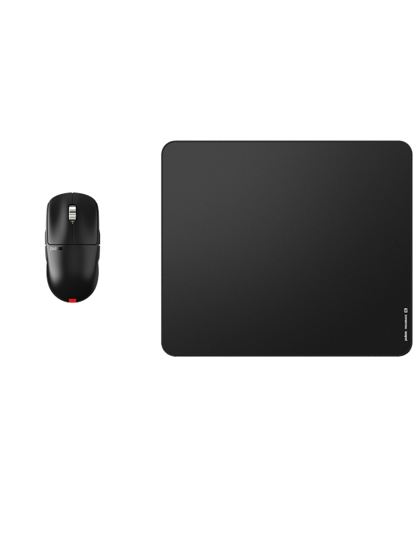 Pulsar Bundle - X2A v3 eS Mini + ParaBrake XL v2 Mousepad - Gaming Maus (Schwarz)