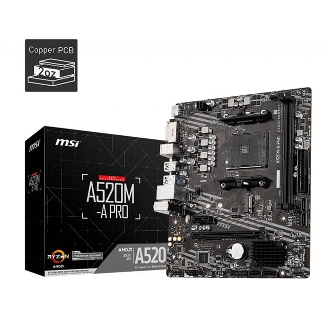 MSI A520M-A Pro motherboard
