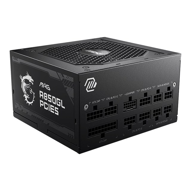 MSI MAG A850GL PCIE5 power supply
