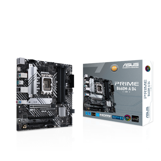 ASUS PRIME B660M-A D4 motherboard