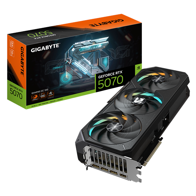 GIGABYTE RTX 5070 Ti GAMING OC