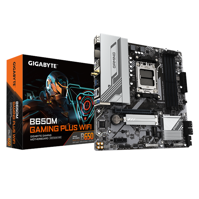Gigabyte B650M GAMING PLUS WIFI motherboard
