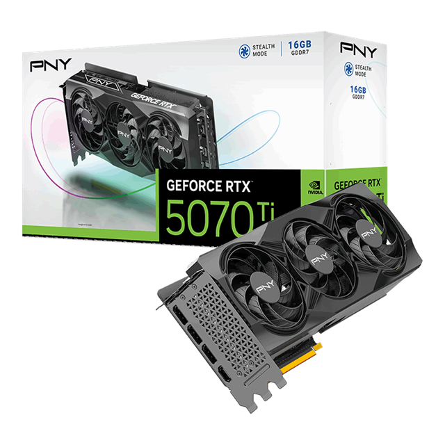 PNY RTX 5070 Ti Triple Fan