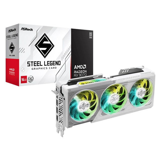 ASRock RX 9070 Steel Legend OC