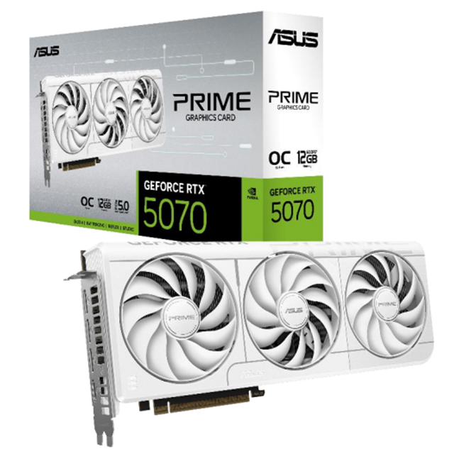 ASUS PRIME RTX 5070 White OC Edition