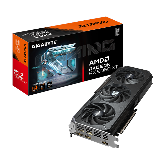 GIGABYTE RX 9060 XT GAMING OC 16 GB
